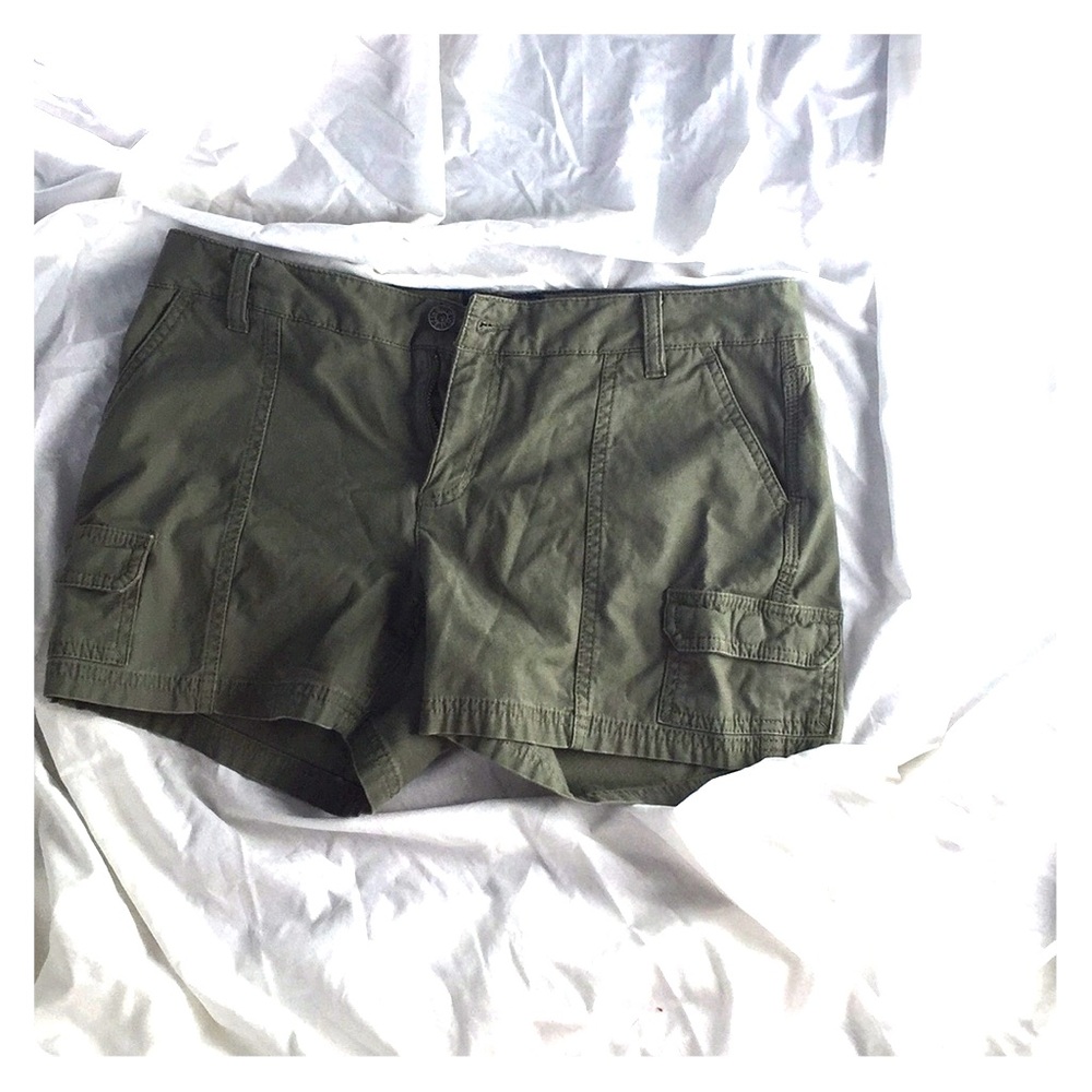 Green shorts